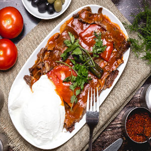 Kebab with Yoghurt